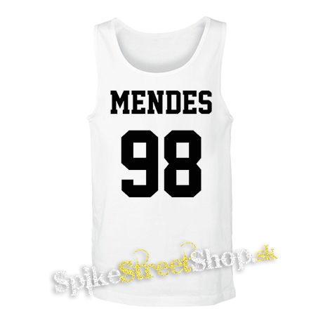 SHAWN MENDES - Mendes 98 - biele pánske tielko