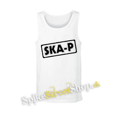 SKA-P - biele pánske tielko
