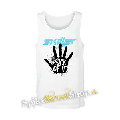 SKILLET - Sick Of It - biele pánske tielko