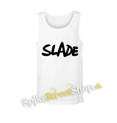 SLADE - Logo - biele pánske tielko