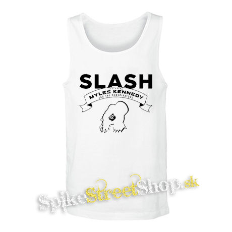 SLASH - Conspirators Myles Kennedy Face - biele pánske tielko