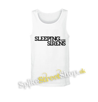 SLEEPING WITH SIRENS - Logo - biele pánske tielko
