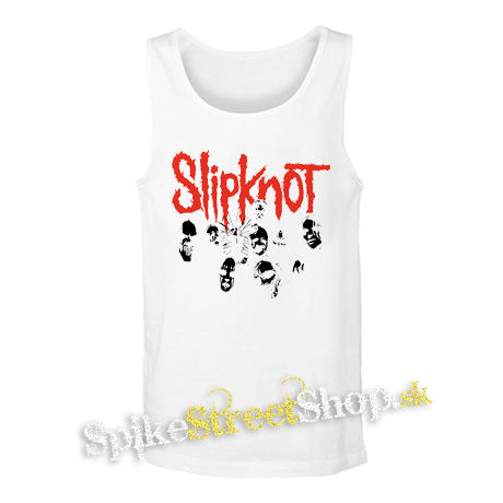 SLIPKNOT - Band - biele pánske tielko