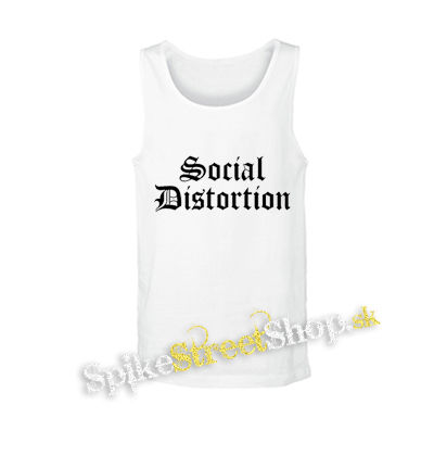 SOCIAL DISTORTION - Logo - biele pánske tielko