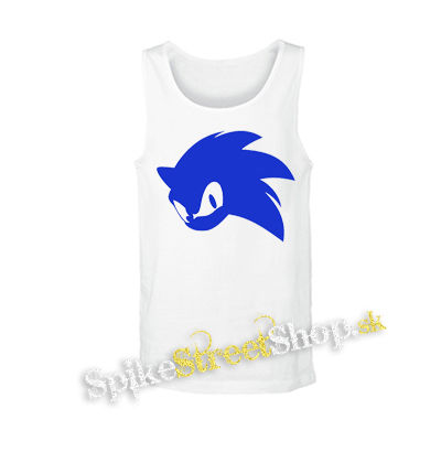 SONIC THE HEDGEHOG - Face - biele pánske tielko