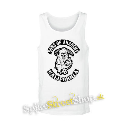 SONS OF ANARCHY - California - biele pánske tielko