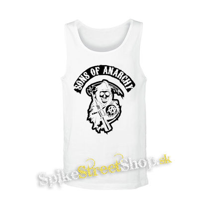 SONS OF ANARCHY - Reaper - biele pánske tielko