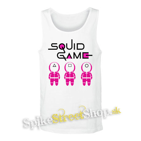 SQUID GAME - Characters - biele pánske tielko