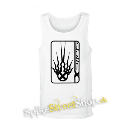 STATIC-X - Logo Symbol - biele pánske tielko