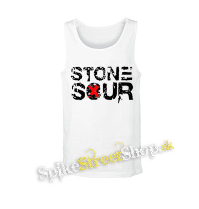 STONE SOUR - Logo - biele pánske tielko