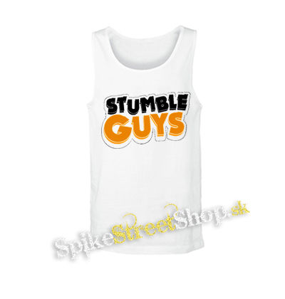 STUMBLE GUYS - Logo - biele pánske tielko
