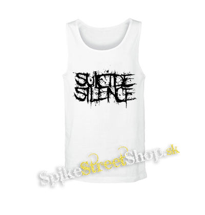 SUICIDE SILENCE - Logo - biele pánske tielko