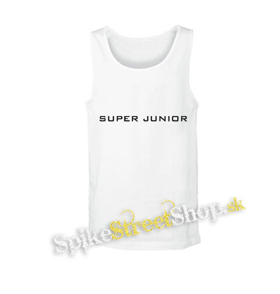 SUPER JUNIOR - Logo K-pop Band - biele pánske tielko