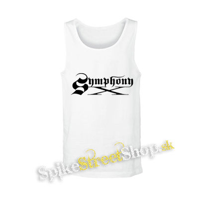 SYMPHONY X - Logo - biele pánske tielko