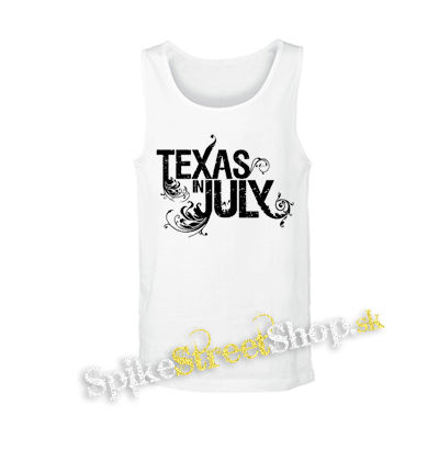 TEXAS IN JULY - Logo - biele pánske tielko