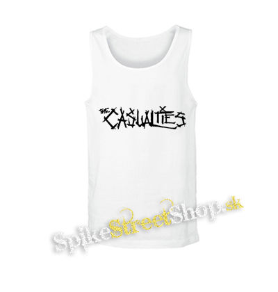 THE CASUALTIES - Logo - biele pánske tielko