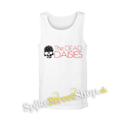 THE DEAD DAISIES - Logo Skull - biele pánske tielko