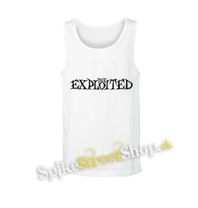 THE EXPLOITED - Logo - biele pánske tielko