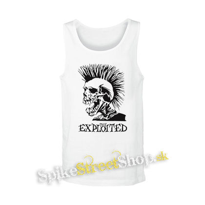 THE EXPLOITED - Skull - biele pánske tielko
