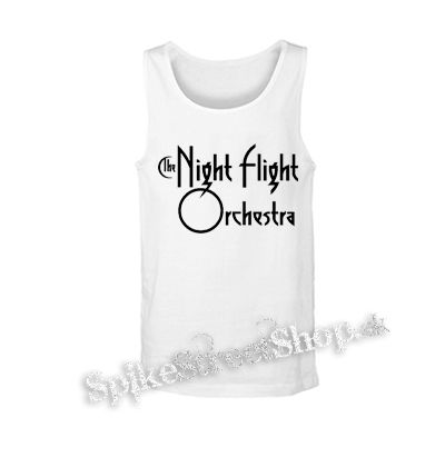 THE NIGHT FLIGHT ORCHESTRA - Logo - biele pánske tielko