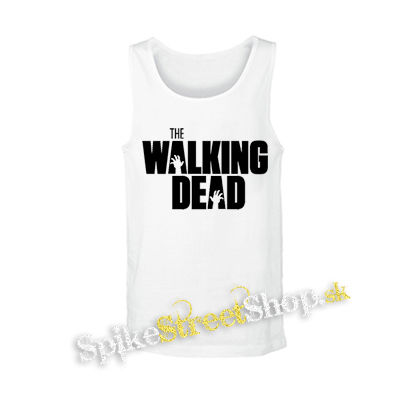THE WALKING DEAD - Logo - biele pánske tielko