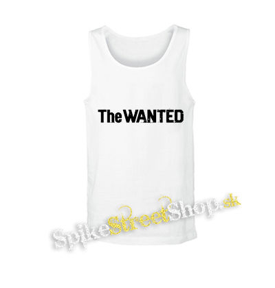 THE WANTED - biele pánske tielko