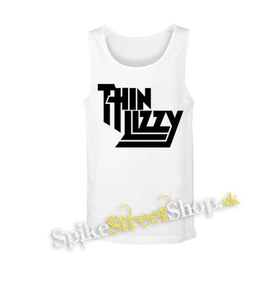 THIN LIZZY - Logo - biele pánske tielko