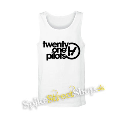 TWENTY ONE PILOTS - Logo - biele pánske tielko