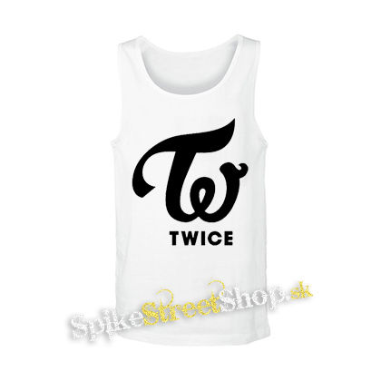 TWICE - Logo - biele pánske tielko