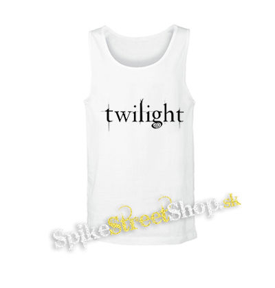 TWILIGHT - Logo - biele pánske tielko