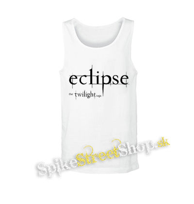 TWILIGHT ECLIPSE - Logo - biele pánske tielko