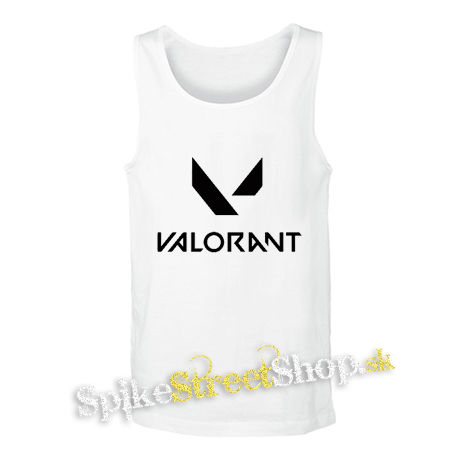 VALORANT - Logo - biele pánske tielko