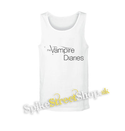 VAMPIRE DIARIES - Logo Motive 2 - biele pánske tielko