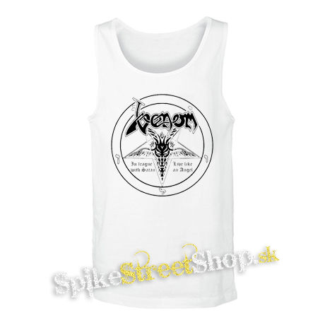 VENOM - Pentagram - biele pánske tielko