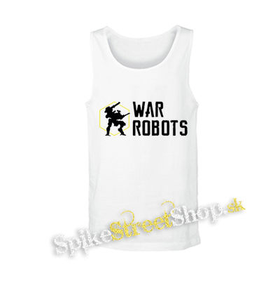 WAR ROBOTS - biele pánske tielko