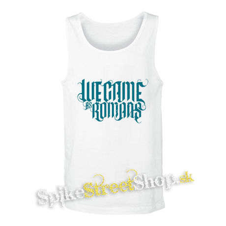 WE CAME AS ROMANS - Cyan Logo - biele pánske tielko
