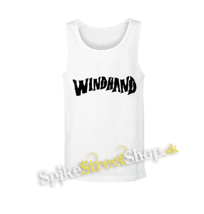 WINDHAND - Logo - biele pánske tielko