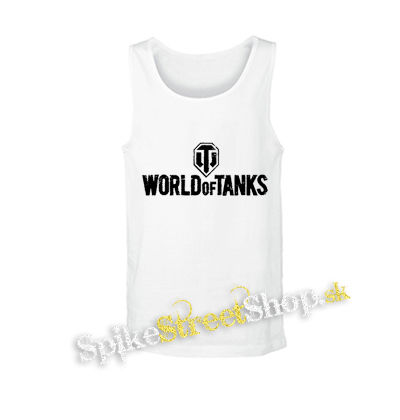 WORLD OF TANKS - Logo - biele pánske tielko
