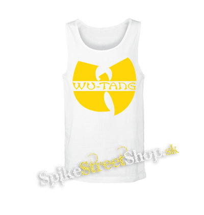 WU TANG CLAN - Yellow Logo - biele pánske tielko