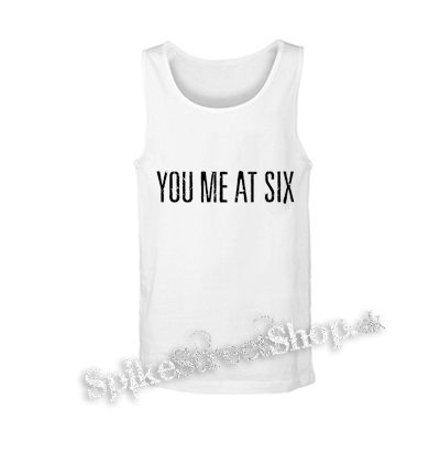YOU ME AT SIX - Logo - biele pánske tielko