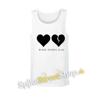 YUNGBLUD - Black Hearts Club - biele pánske tielko