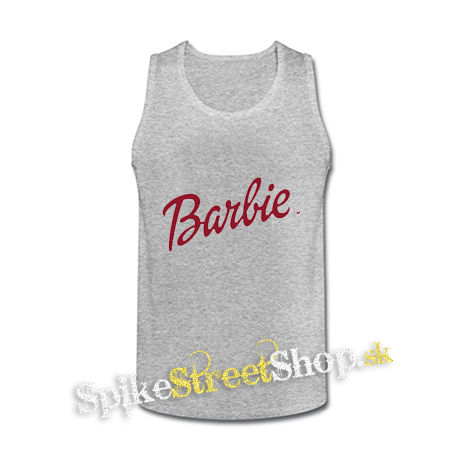 BARBIE - šedé pánske tielko