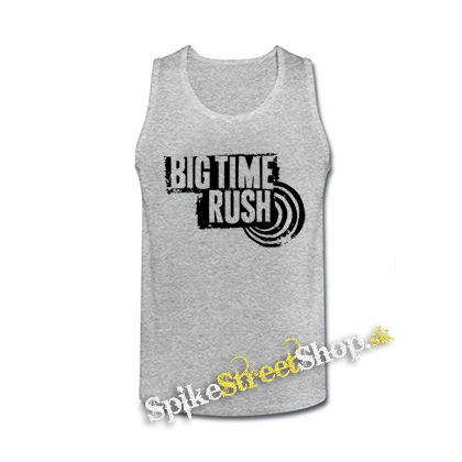 BIG TIME RUSH - šedé pánske tielko