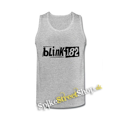 BLINK 182 - Comeback Logo 2023 - šedé pánske tielko