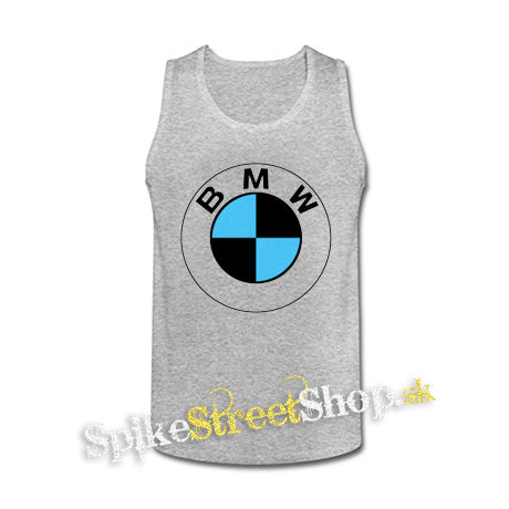 BMW - šedé pánske tielko