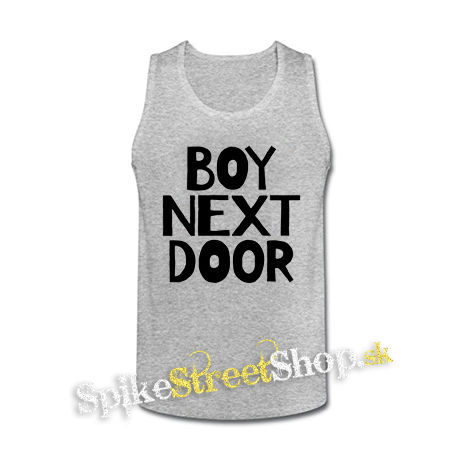 BOYNEXTDOOR - Logo Kpop Band - šedé pánske tielko