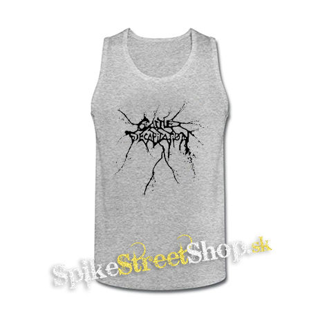 CATTLE DECAPITATION - Logo - šedé pánske tielko