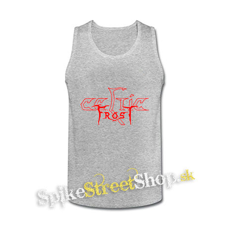 CELTIC FROST - Logo Red - šedé pánske tielko