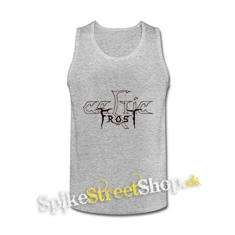 CELTIC FROST - Logo Black - šedé pánske tielko