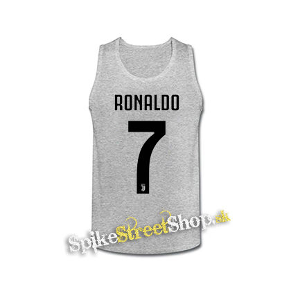CRISTIANO RONALDO - 7 - šedé pánske tielko